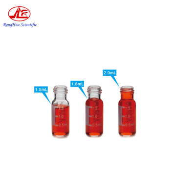 Autosampler vials 2ml amber glass vial